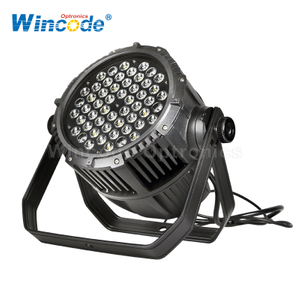 54×3W RGBW屋外用LED防水パーカン