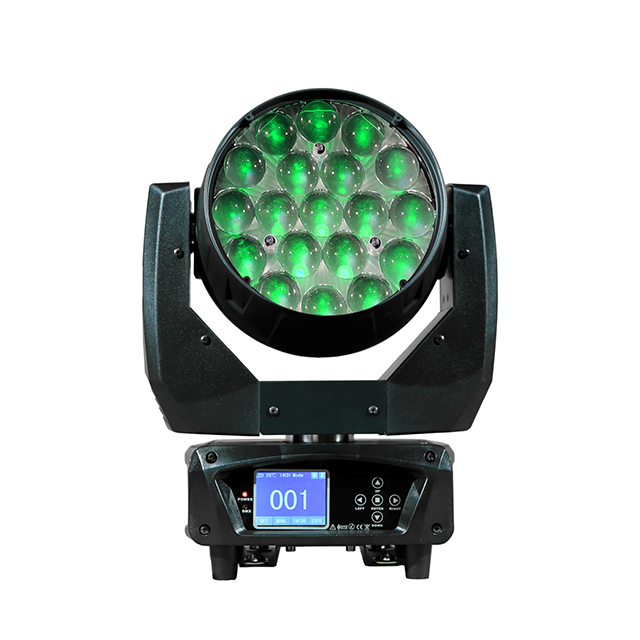 Mac Aura 19×15W LED ズーム ムービング ヘッド ウォッシュ ライト 